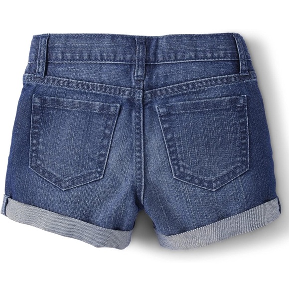 The Children’s Place Gurls Roll Cuff Denim Short set. Size 10. NWT - Picture 4 of 4
